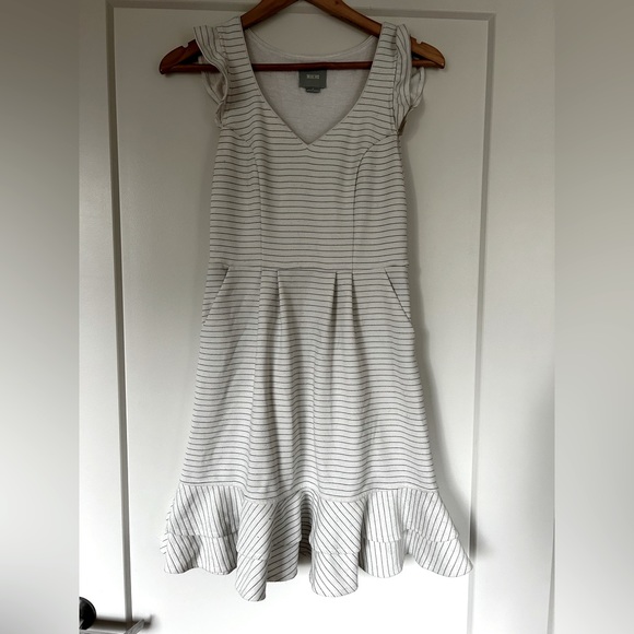 Anthropologie Dresses & Skirts - LAST CHANCE | Anthropologie | ruffle sleeve sundress | size 4 | GUC